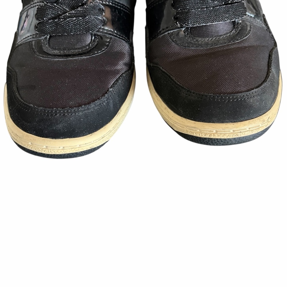 Nike Force Dunk Sky High Hidden Wedge Sneaker Shoe Black Size 7.5 - Picture 9 of 9
